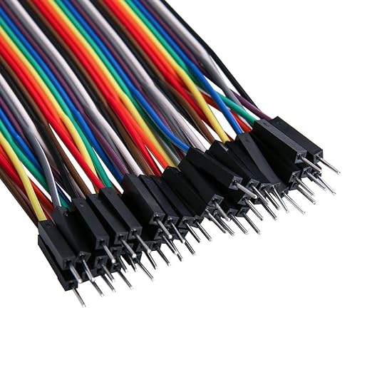 ELEGOO 120pcs Multicolored Dupont Wire M-F, F-F - Image 2