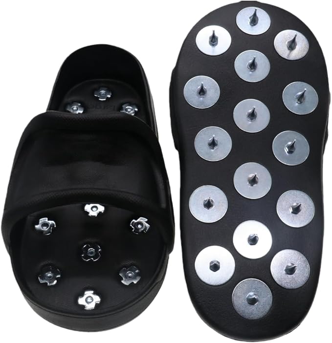 Anti-Slip Spiked Shoes for Epoxy Floors, Resinous Coatings, Self-Leveling - Image 2