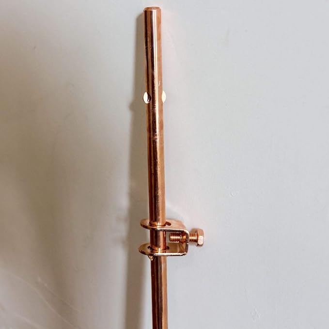 GOUNENGNAIL- 4 Foot Copper Grounding Rod, 3/8" Dia. Bonded Copper Ground Rod - Image 2