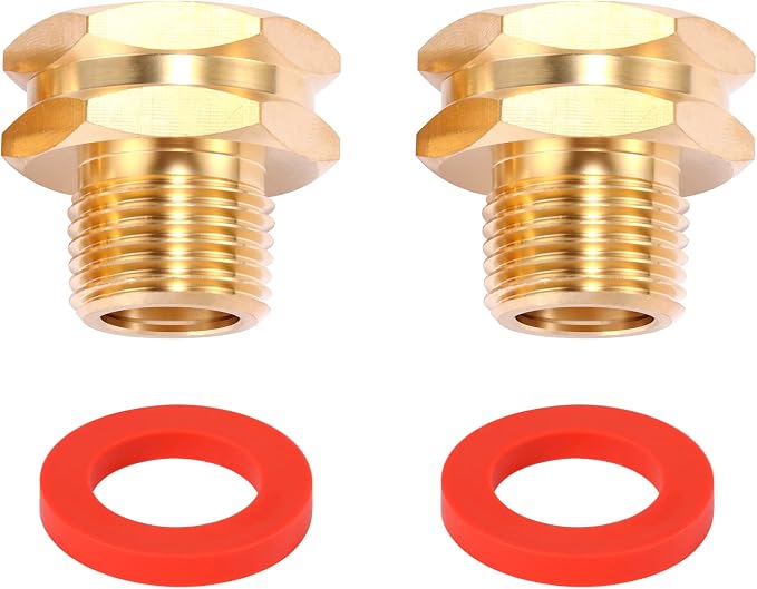 Garden Hose Adapter, 3/4" GHT Female x 1/2" NPT Male Connector | GHT to NPT - Image 4