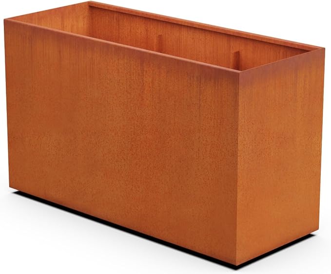 Large Rectangular Planters for Outdoor Plants by Plantercraft