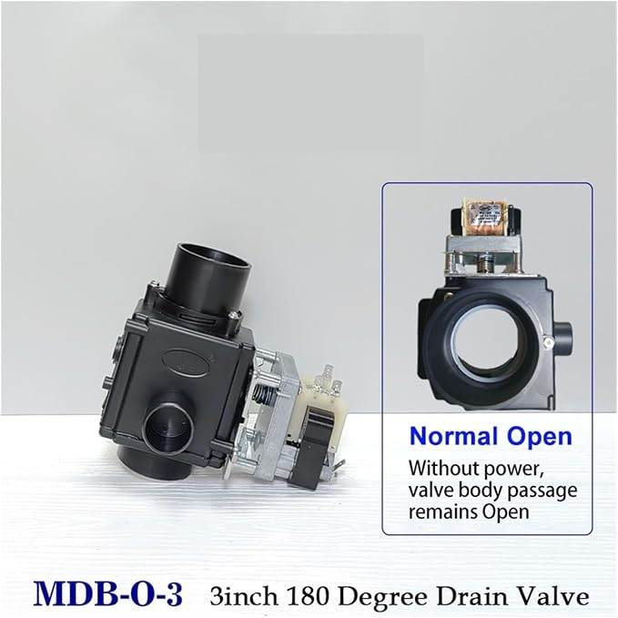 3inch 180degree Washer Drain Valve Drain Pump - Image 2