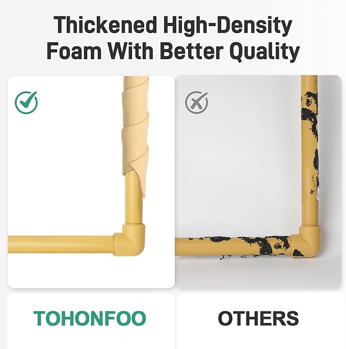 TOHONFOO Outdoor Pipe Insulation Tapes, Foam Pipe Heat Tape, insulation foam - Image 4
