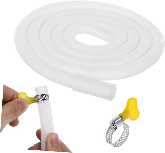 Cabilock 5pcs Washing Machine Drain Hose Flexible Air Conditioner Drainage Pipe - Image 8