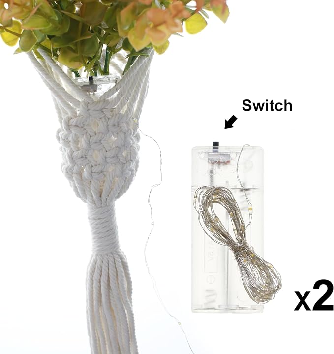 Macrame Wall Hanging Plants - Image 6