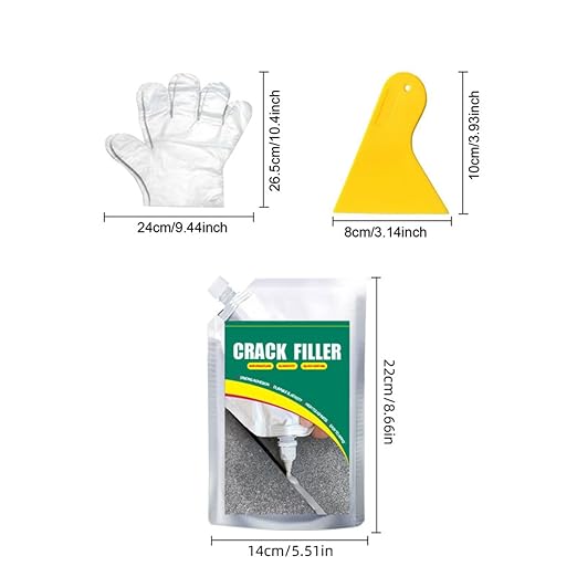 Concrete Crack Filler, Strong Adhesive, Quick Drying | Waterproof Repair - Image 5