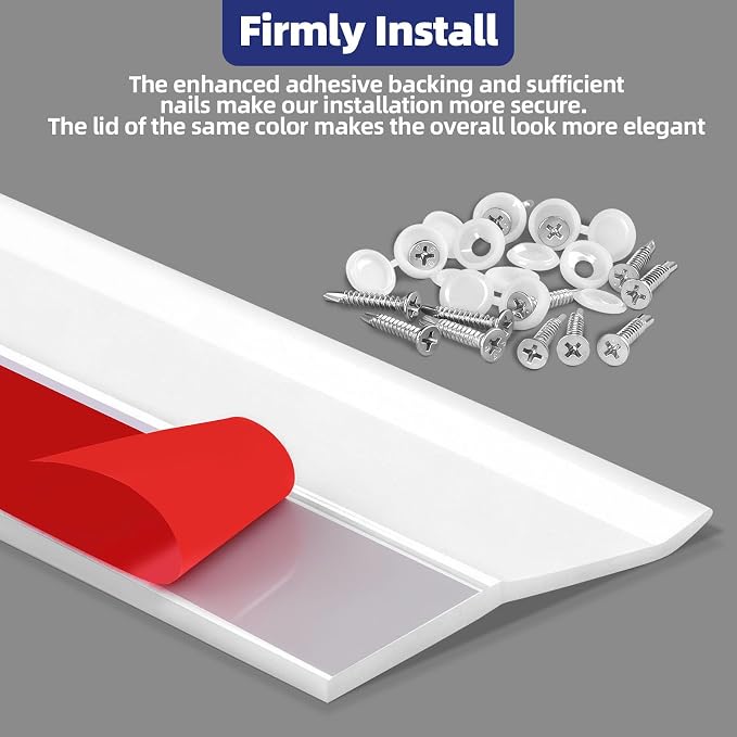 Garage Door Top and Side Seal, 36 FT x 2.2", adhesive backed seal - Image 3