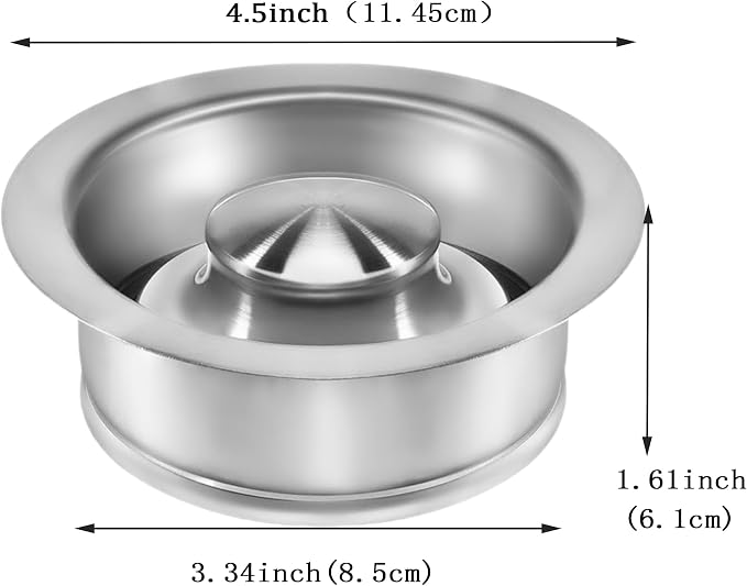Kitchen Sink Flange for Garbage Disposal and Sink Stopper Stainless Steel - Image 2