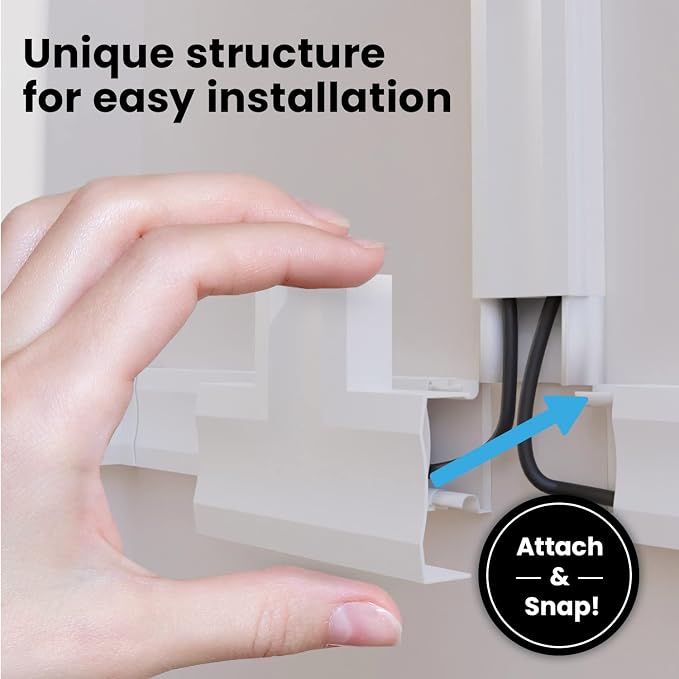 EVEO Cable Hider Wall 306” - Image 8