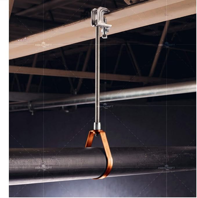 Highcraft ITS-FD01-10 Swivel Loop Pipe Hanger, Copper Epoxy Coated Steel - Image 5