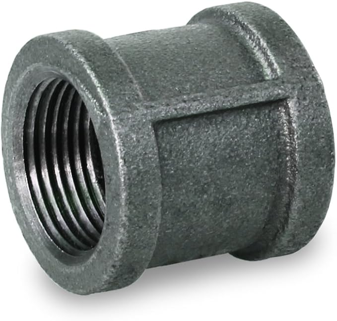 SUPPLY GIANT CNDQM012 Straight Malleable Iron Coupling by SupplyGiant
