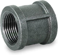 SUPPLY GIANT CNDQM400 2" Straight Malleable Iron Coupling by SupplyGiant