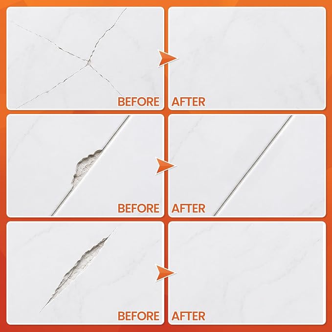 Tile Repair Kit Pure White, Floor Ceramic & Porcelain Tile Chip Repair Kit | - Image 3