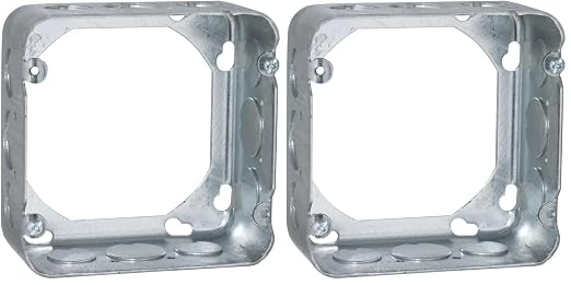 4-11/16 in. Square Extension Ring, 2-1/8 in. Deep by Raco