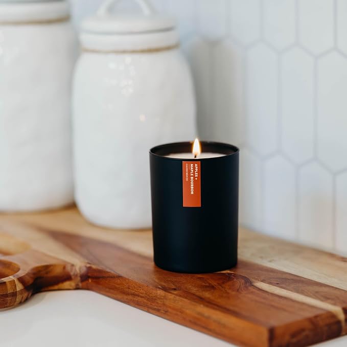 Apples & Maple Bourbon Scented Candle - Image 7