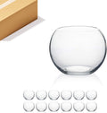 WGV Bowl Glass Vase Bulk, Diameter 6", Height 4.5", Open Width 4", 48 oz. by WGVInternational-OpusGlassware
