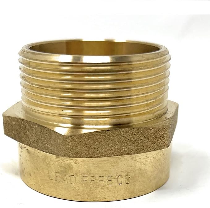 Cascada Lead-Free Brass Adapter, G Thread British BSPP Male to NPT Female |) - Image 8