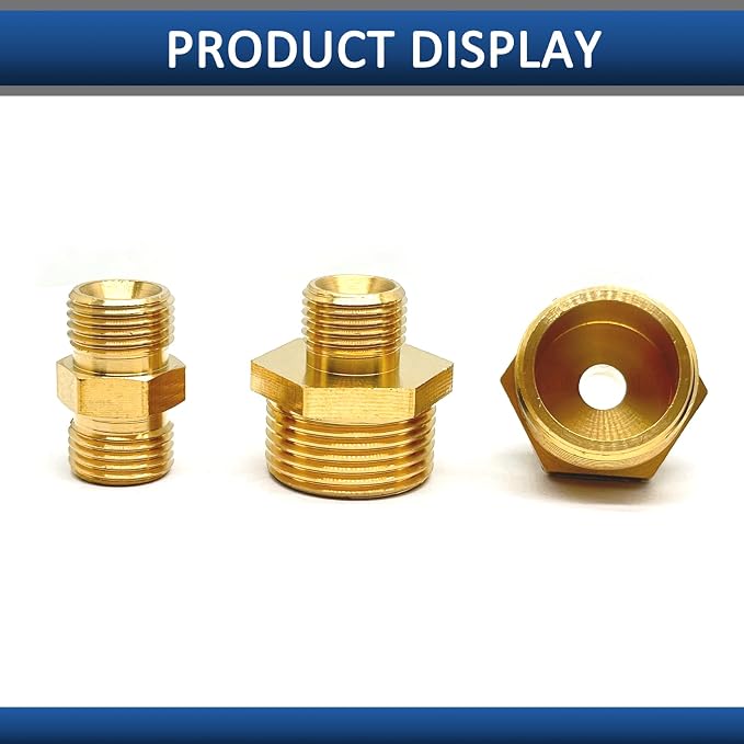 1 Pcs M16 x 1.5mm Male to M16 x 1.5mm Male Adapter, Welding Hose Coupler Adapte - Image 4