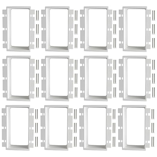 3-Gang Nonmetallic Outlet Box Extender, ETL Listed, 12 Pack | ETL Listed by AIRTAK