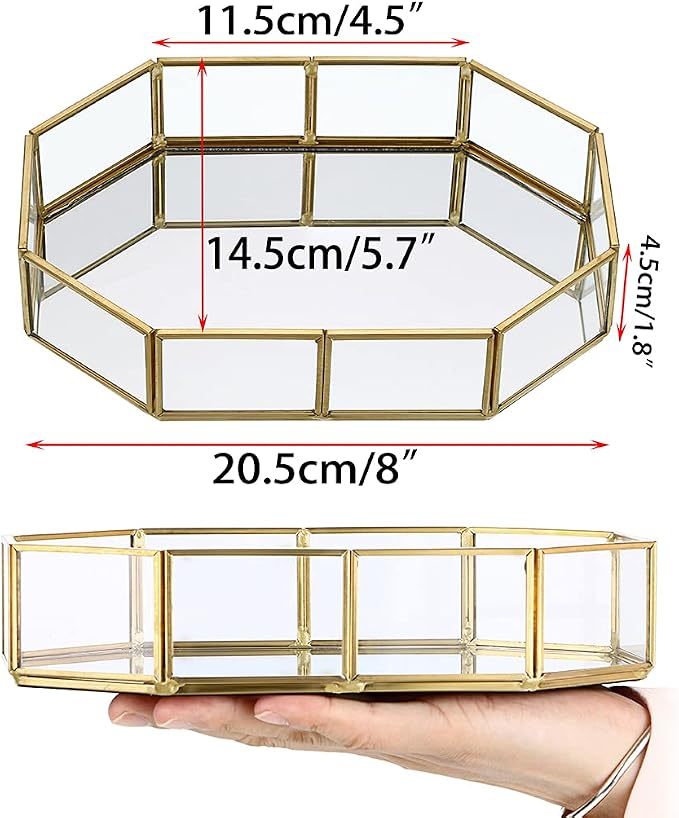 Hipiwe Mirror Glass Vanity Tray - Image 5