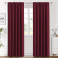 H.VERSAILTEX Christmas Blackout Curtains Thermal Insulated Window Treatment by HVERSAILTEX