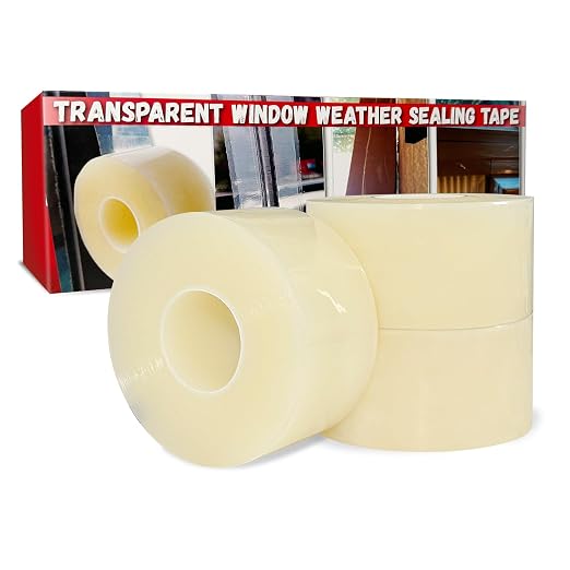 Window Sealing Tape, AC Insulation Tape, 2 inch x Total165yds | Waterproof by Birllaid
