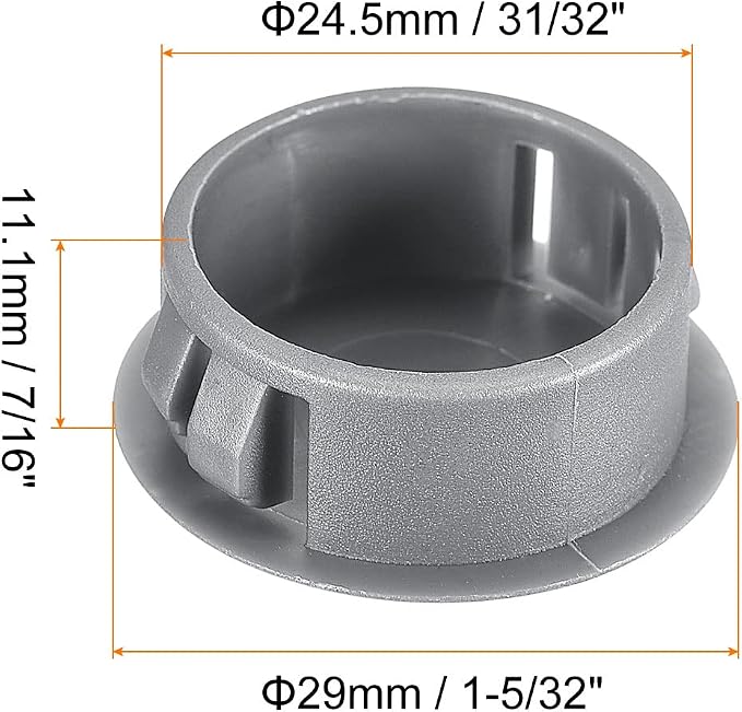 uxcell 31/32" Plastic Hole Plugs - Image 2