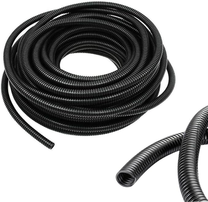 1/4 Inch Wire Loom Split Tubing by ALLWIN