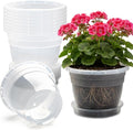 RooTrimmer 8 Inch Clear Nursery Pots by RooTrimmer