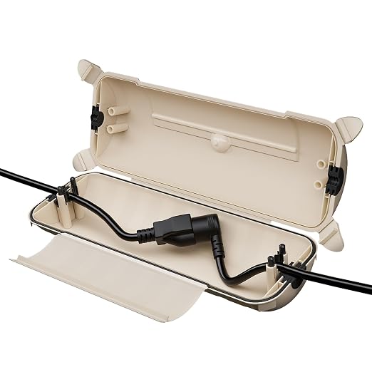 Outdoor Extension Cord Safety Cover, by FLEMOON