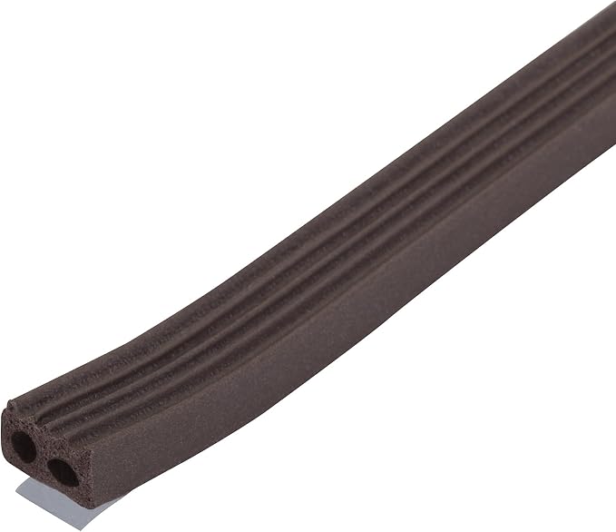 MD Building Premium Rubber Window Seal, Large Gaps, 10ft | Self-Adhesive Backing by M-DBuildingProducts