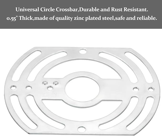 2 Pack Universal Light Fixture Mounting Bracket, Wall & Ceiling Mount - Image 5