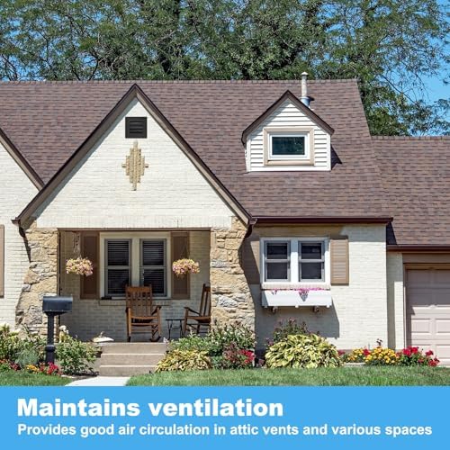 PATIKIL 18 x 12 Inch Gable Vent, 10 x 16 Inch Duct Opening Size - Image 6