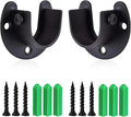 Rise age 1-3/8 Inch Closet Rod Brackets, Closet Rod Holders by Riseage