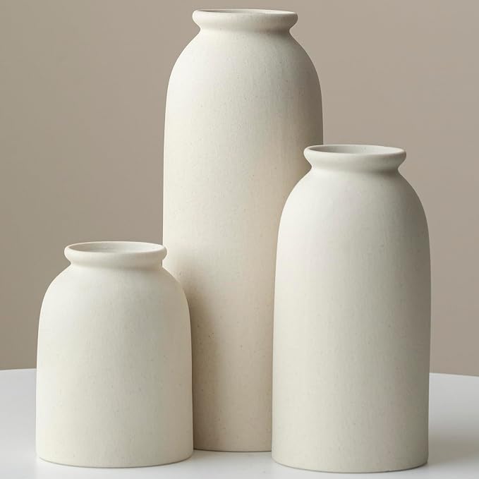 Ceramic Vase Set-3, Large Flower Vases by TINCTOTNICVase