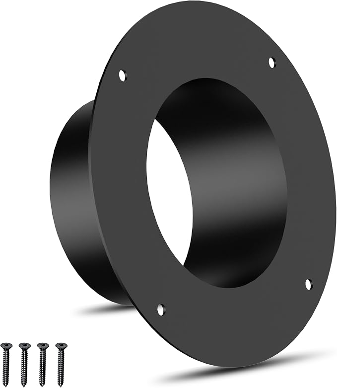 3 Inch Duct Connector Flange, Metal Diesel Heater Duct Flange | Dryer Duct by Ehiair