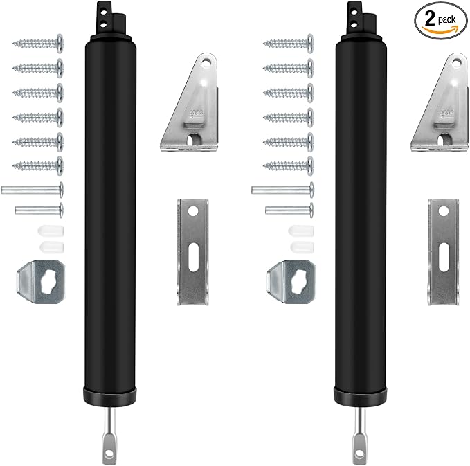 2 PCS Screen and Storm Door Closer Kit, Heavy Duty Pneumatic Screen and Storm by Unknown