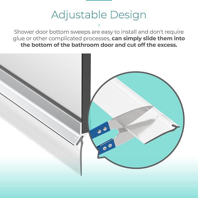 0.2" Framed Shower Door Bottom Seal - Image 6