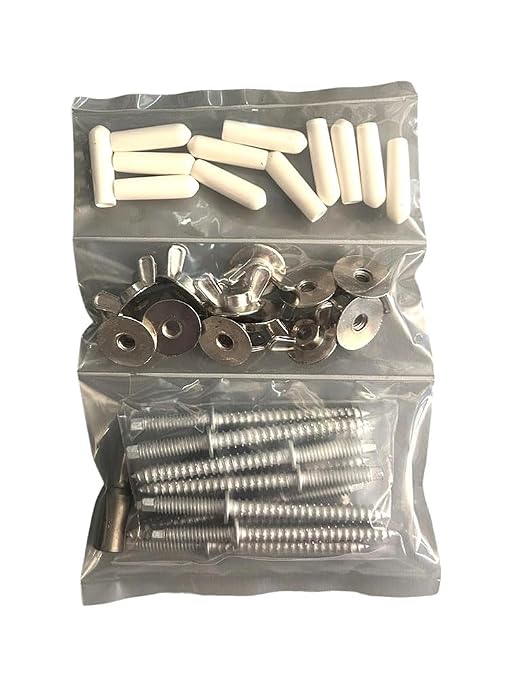 31/pc or 61/pc Kit Hurricane Shutter Bolts Storm Panel Anchoring - Image 4