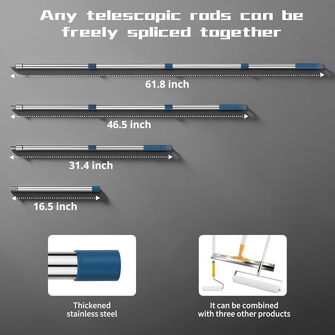 Self Leveling Tool Kit, 20 Inch Spiked Roller, All-in-One Kit, Canvas Bag | - Image 6