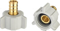 2PC EFIELD Pex 1/2" Pex X 1/2" Female NPT Swivel Adapter Crimp Fittings | by EFIELDPEXTUBING