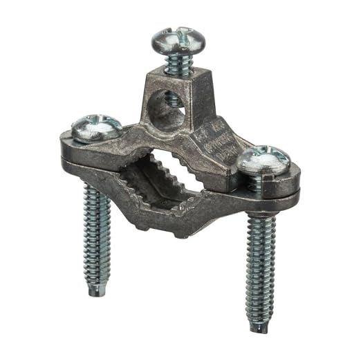Zinc Die-Cast Ground Clamp, 1/2-1" Conduit Size, 2-10 Ground Wire Range - Image 5