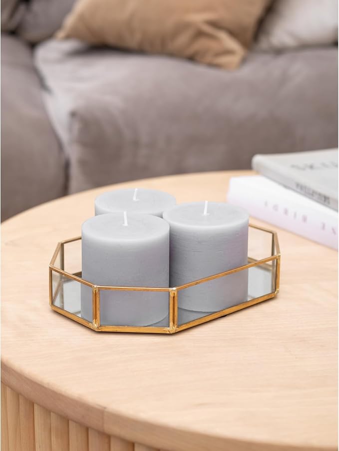 3x3 Pillar Candles Set of 3 - Image 5
