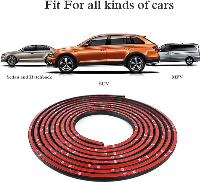 D-Shape Weather Stripping 3/8"×1/4" Heavy Duty Seal Strip 48FT | D-Shape Rubber - Image 9