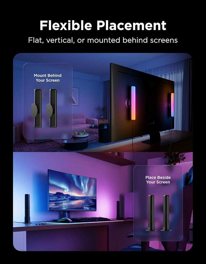 Govee Smart Light Bar, RGBICWW TV Lights - Image 6