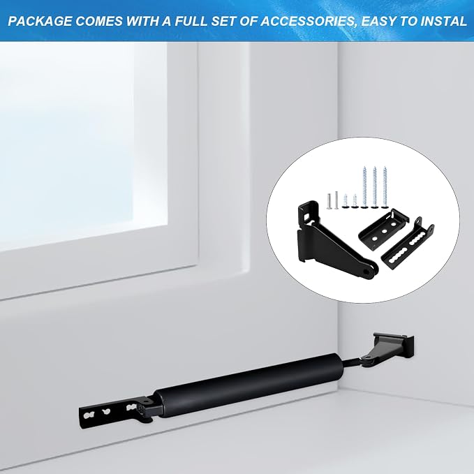 Reinforced Storm Door Closer Bracket Kit, Heavy-Duty Screen Door Closer - Image 5
