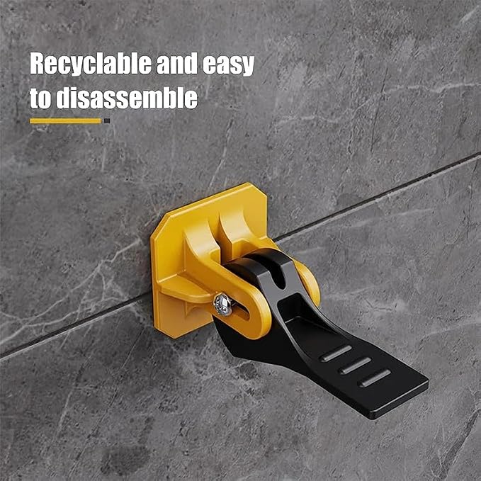 Tile Leveling Adjuster System Reusable Tile Installation Tool Kit Set Tile - Image 5