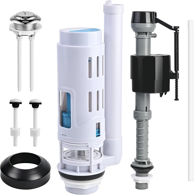 2-Inch Dual Flush Valve & Fill Valve Replacement Kit by Senshare