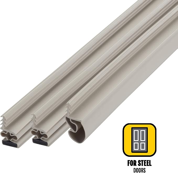 MD Building Vinyl Magnetic Strip Door Seal Kit - Image 4