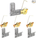 Sliding Screen Door Rollers 4 Sets 1-1/4" Steel Bearing Corner Insert | Fits by HUIKANGSHENG